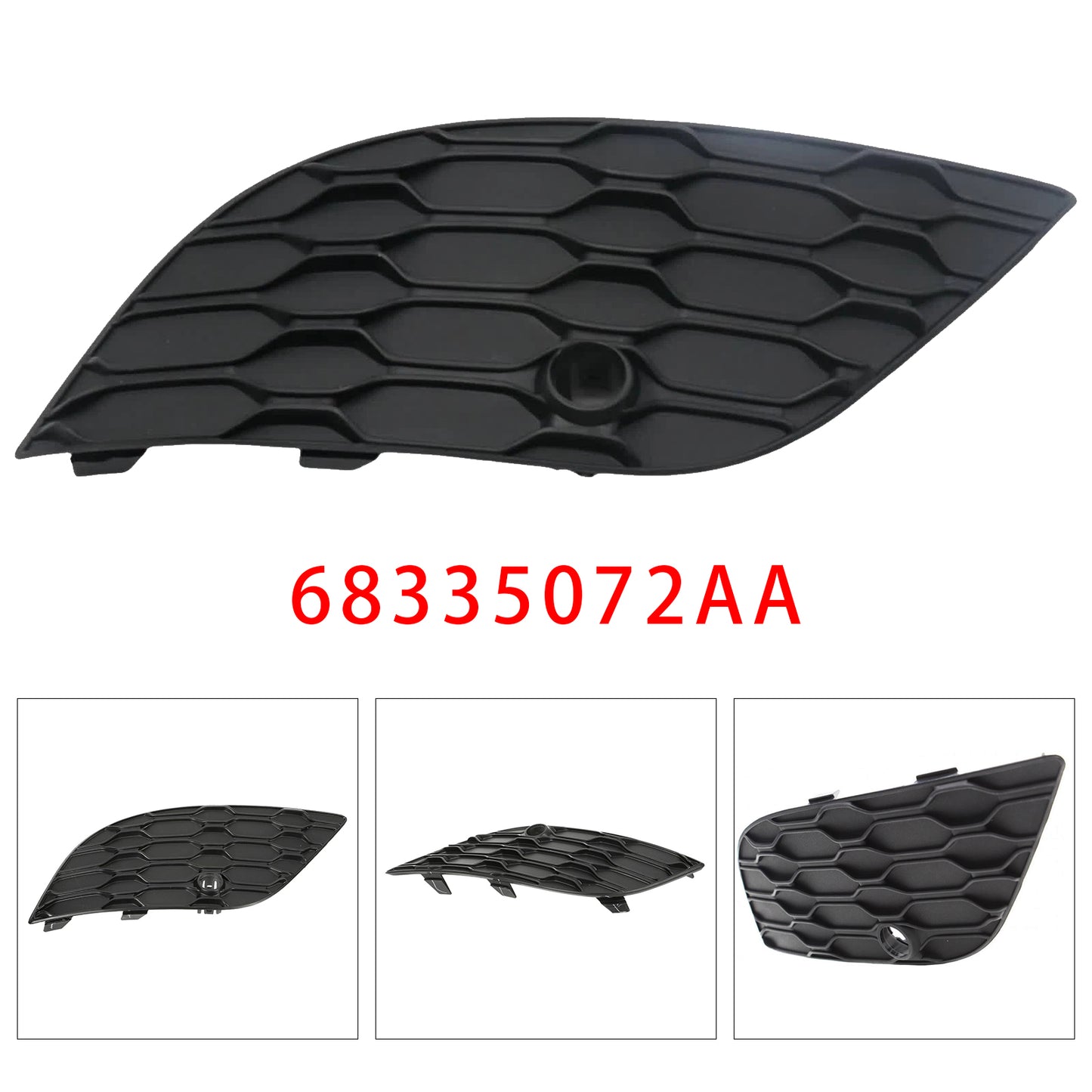 2017-2022 Jeep Grand Cherokee 68335073AA Bumper Fog Light Cover