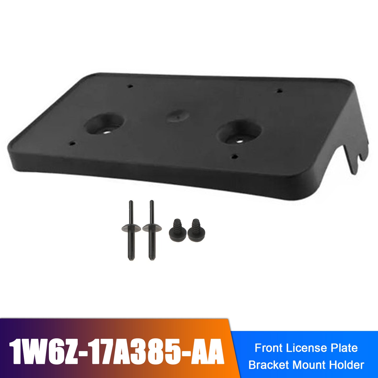 02-05 Thunderbird 1W6Z17A385AA Front License Plate Bracket Mount Holder