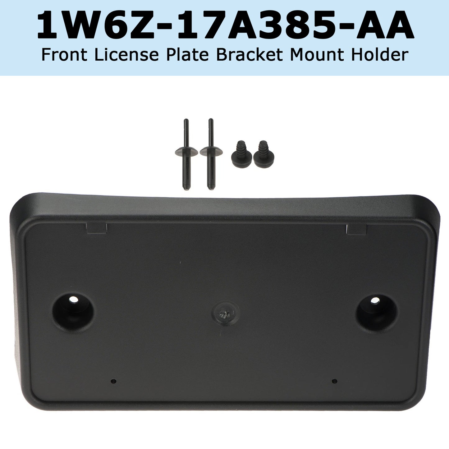 02-05 Thunderbird 1W6Z17A385AA Front License Plate Bracket Mount Holder