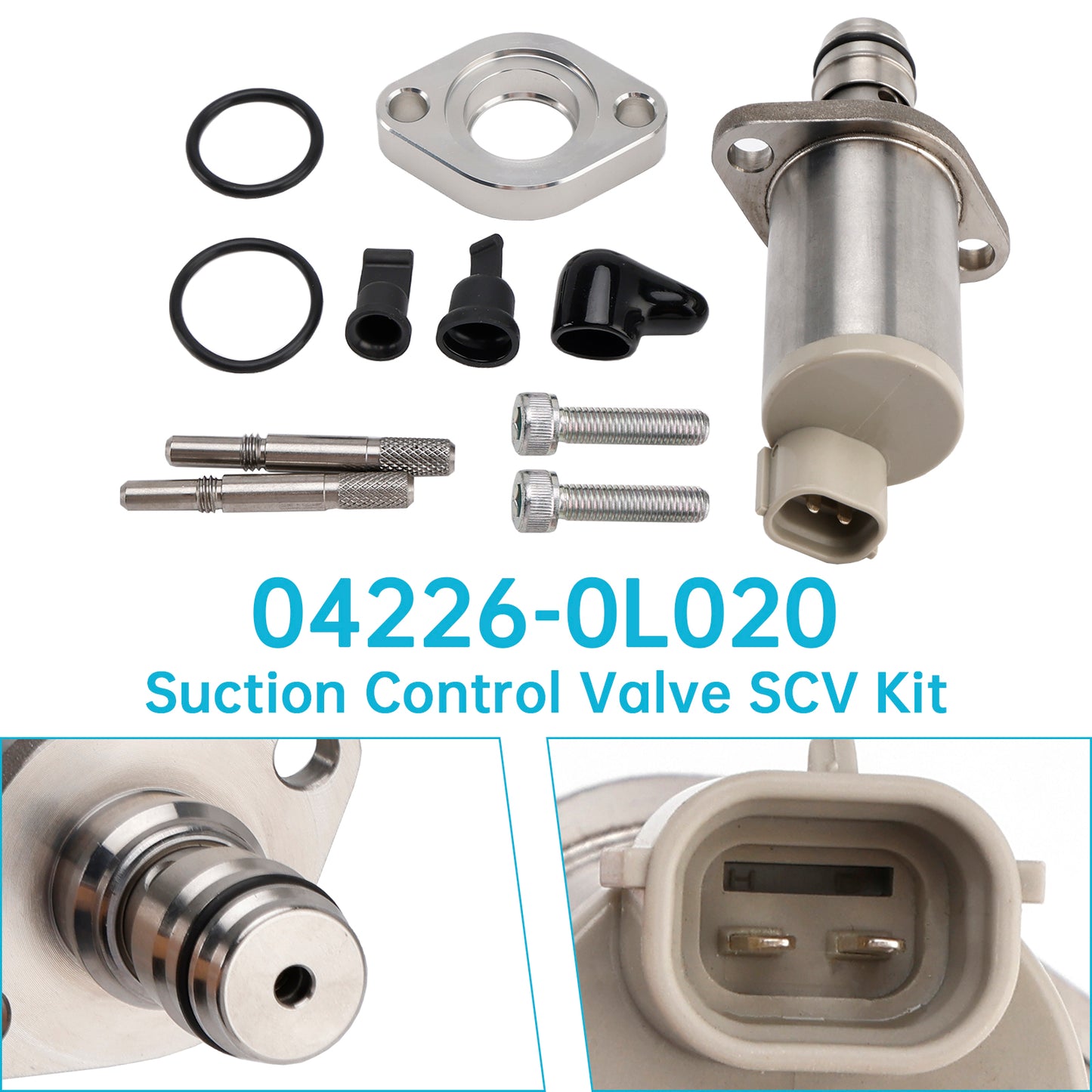 2000-2007 Toyota Corolla Hatchback 2.0 D-4D 1995ccm 116HP 85KW Diesel 294009-0120 Fuel Diesel Pump Suction Control Valve