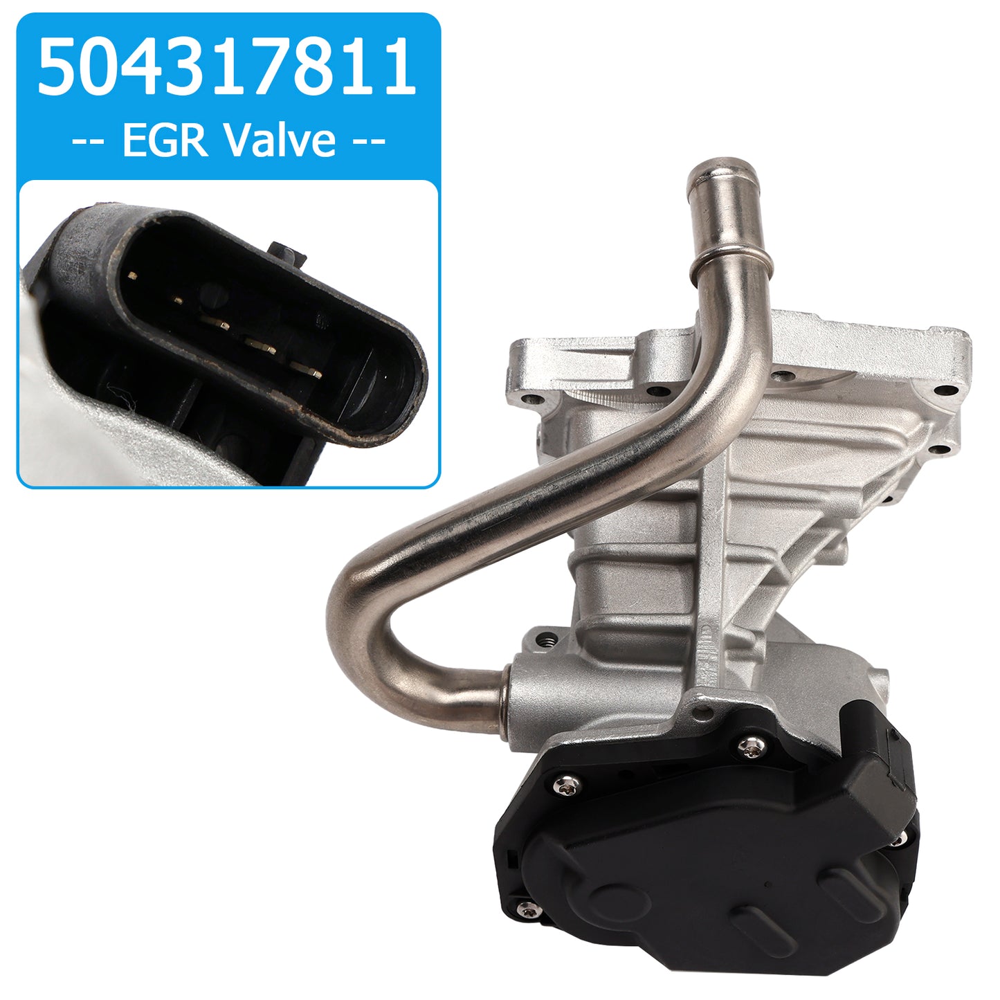 2014-2016 Iveco Daily VI Van 35S15 35C15 40C15 45C15 50C15 65C15 70C15 2998 CCM 146 CV 504317811 EGR Valve