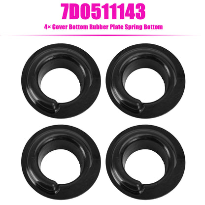 VW Transporter T4 Bus 7D0511143 4× Cover Bottom Rubber Plate Spring Bottom