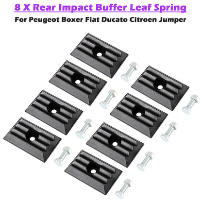 2006- Jumper 1362685080 8 X Rear Impact Buffer Leaf Spring