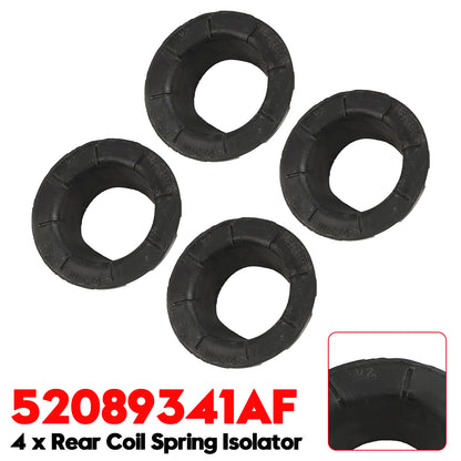 2005-2010 Jeep Grand Cherokee WK 52089341AF 4 x Rear Coil Spring Isolator