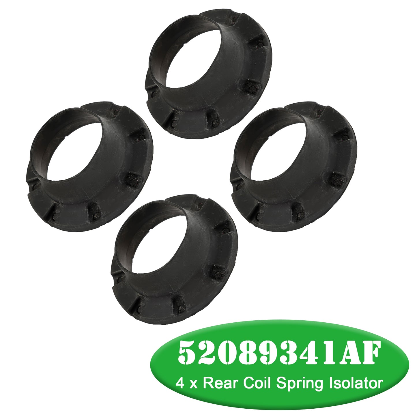 2005-2010 Jeep Grand Cherokee WK 52089341AF 4 x Rear Coil Spring Isolator