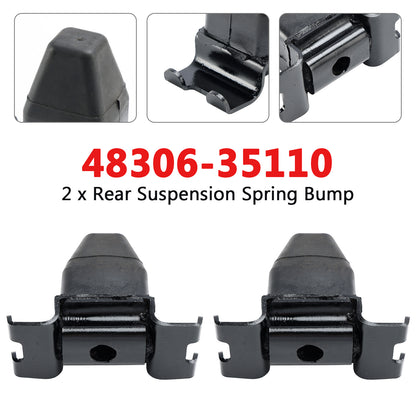 Toyota Hilux MK5 48306-35110 2 x Rear Suspension Spring Bump Stop R/H L/H