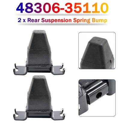 Toyota Hilux MK5 48306-35110 2 x Rear Suspension Spring Bump Stop R/H L/H