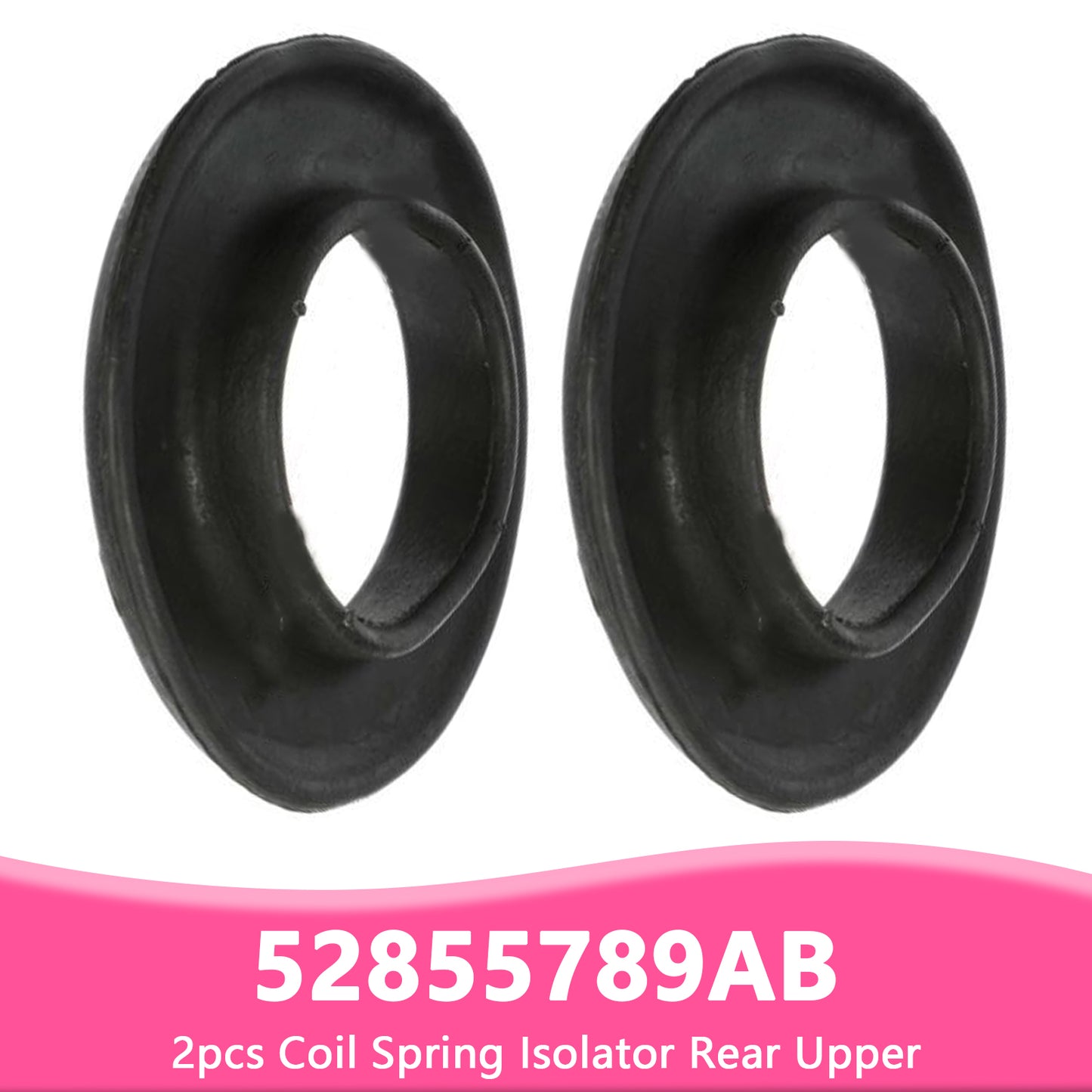 2009-2022 DODGE RAM 1500 CLASSIC BODY STYLE 52855789AB 2pcs Coil Spring Isolator Rear Upper