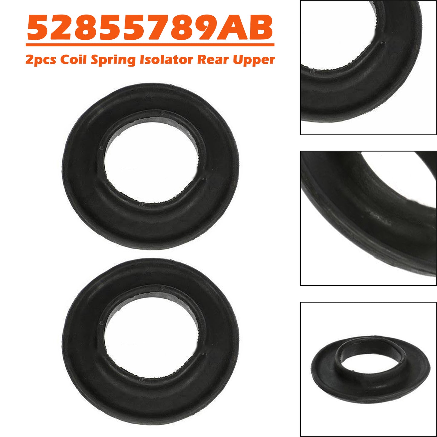 2009-2022 DODGE RAM 1500 CLASSIC BODY STYLE 52855789AB 2pcs Coil Spring Isolator Rear Upper