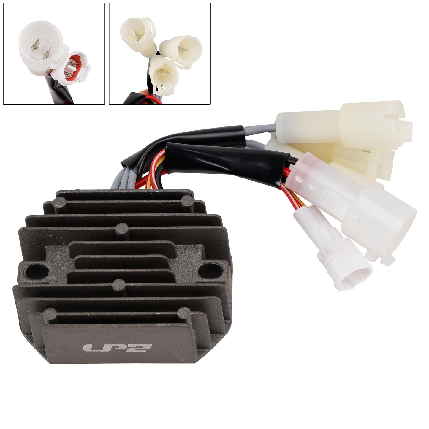 2005-2012 Piaggio Ape420 TM703 Diesel LCS 420 614595 Voltage Regulator Rectifier