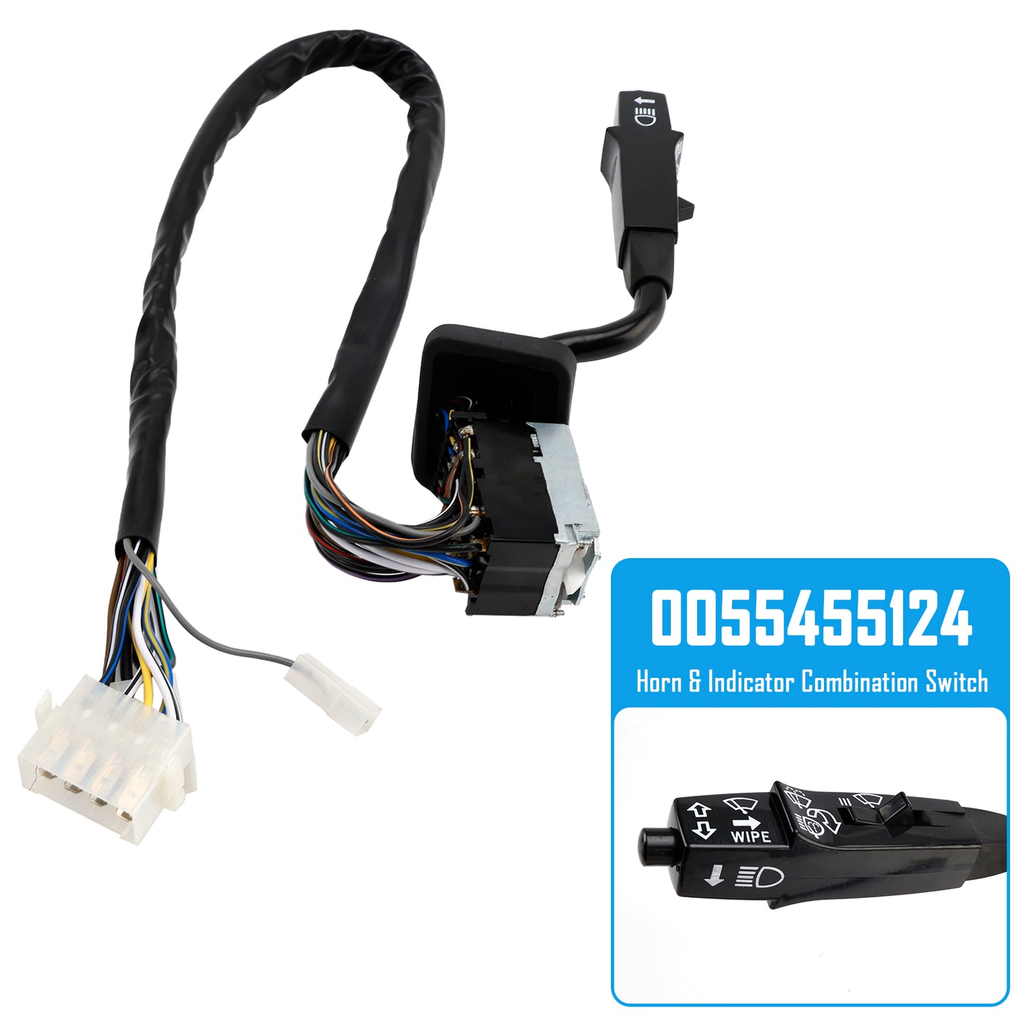 1973-1996 Mercedes-Benz Ng Sk 0055455124 Horn & Indicator Combination Switch