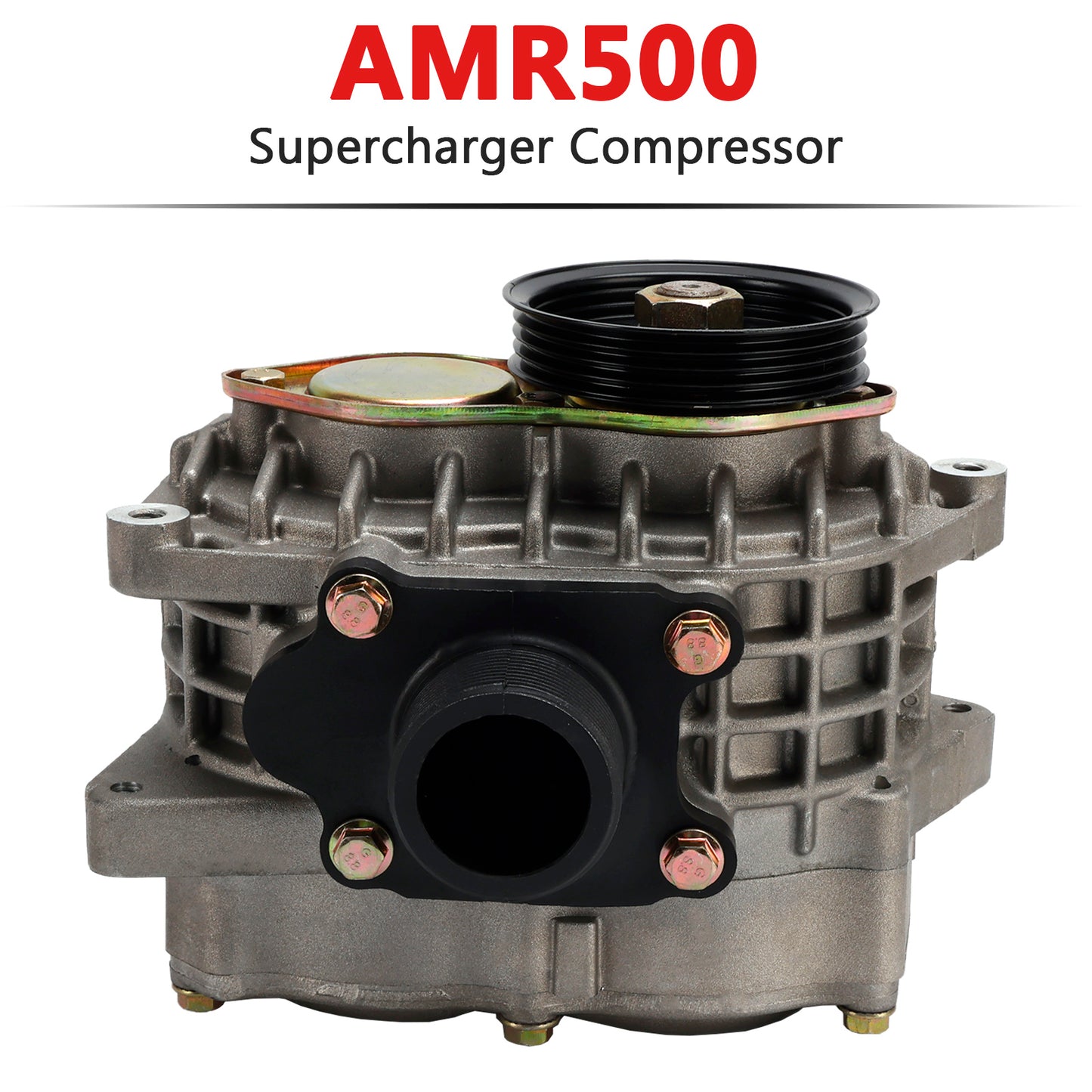 2.0L AMR500 4PK Supercharger Compressor LCD HC NOXJ Reduction V Pulley