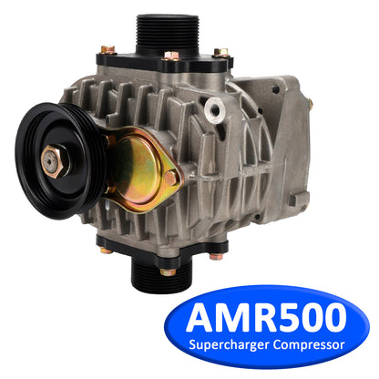 2.0L AMR500 4PK Supercharger Compressor LCD HC NOXJ Reduction V Pulley