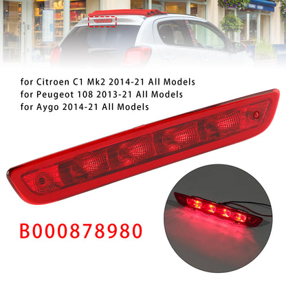 2014-2021 Peugeot 108 Red B000878980 3RD Third Brake Light