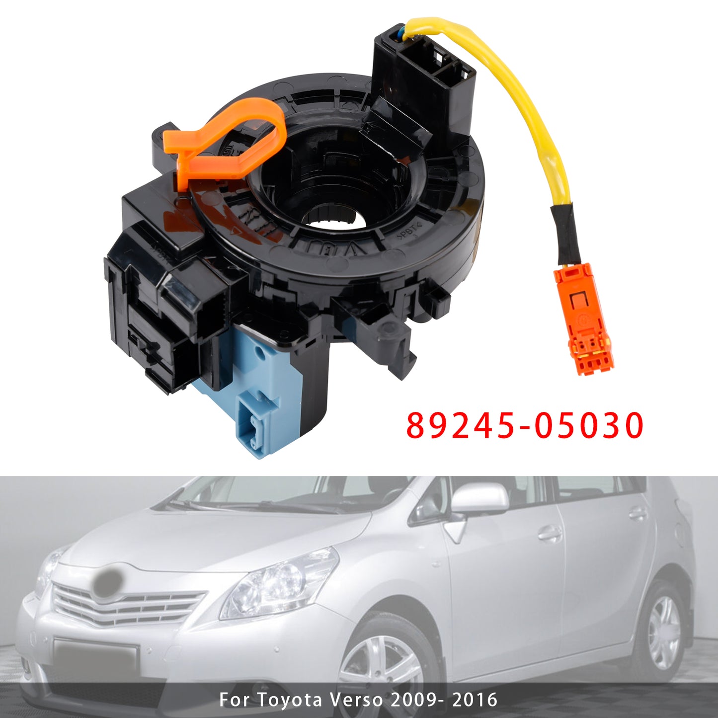 2009- 2016 Toyota Verso 89245-05030 Safety Airbag Clock Spring With Sensor