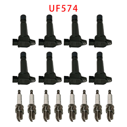 2010 XC90 R-Design Sport Utility 4-Door UF574, C1722 8X Ignition Coil & Spark Plug