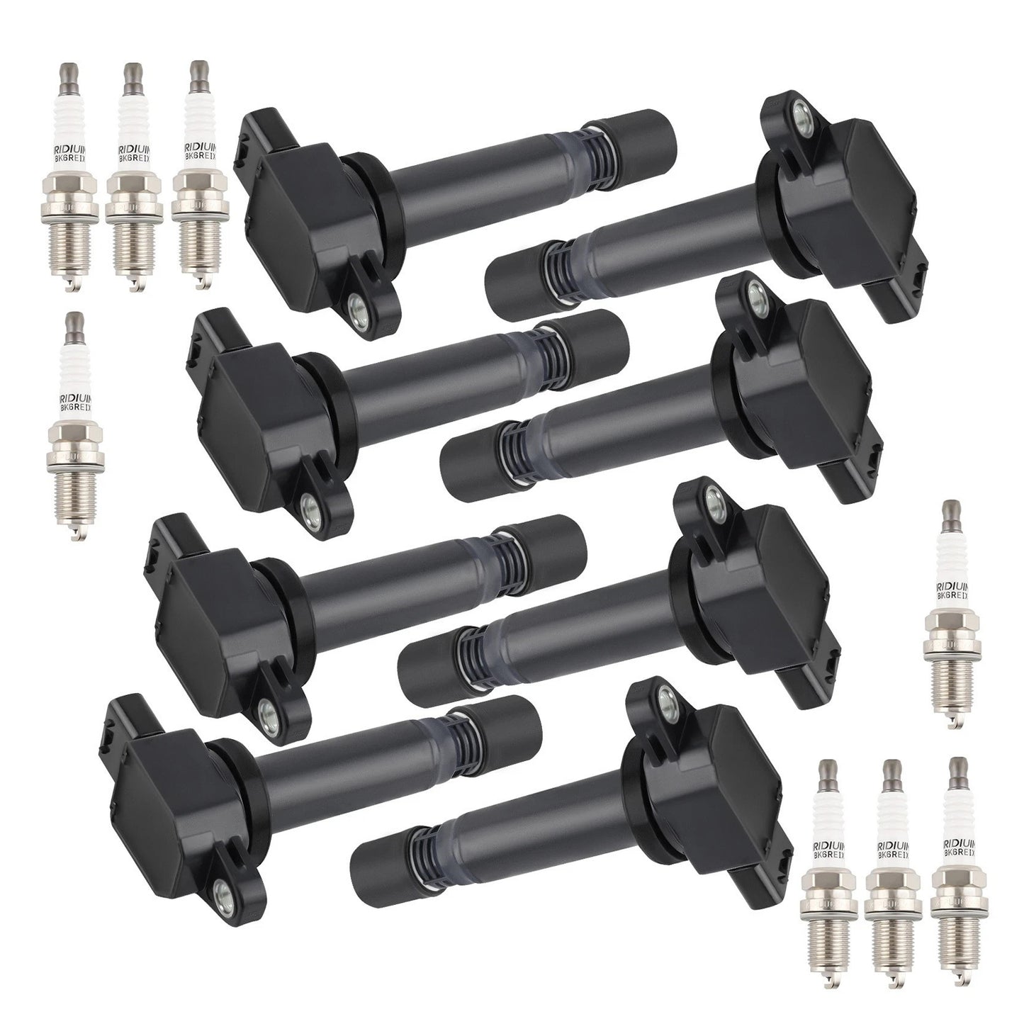 2010 XC90 R-Design Sport Utility 4-Door UF574, C1722 8X Ignition Coil & Spark Plug