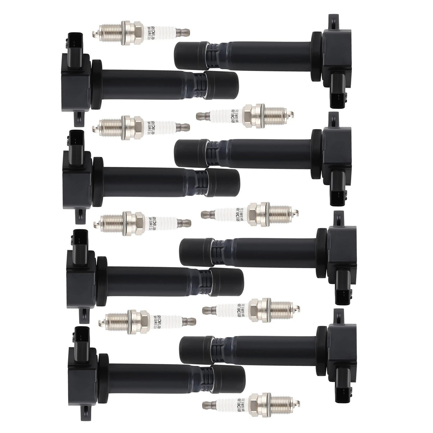 2010 XC90 R-Design Sport Utility 4-Door UF574, C1722 8X Ignition Coil & Spark Plug