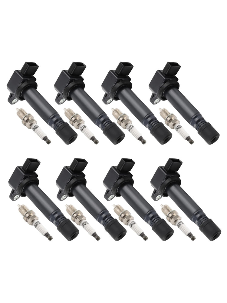 2010 XC90 R-Design Sport Utility 4-Door UF574, C1722 8X Ignition Coil & Spark Plug