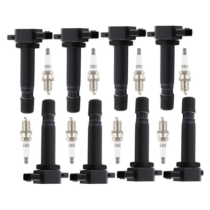 2010 XC90 R-Design Sport Utility 4-Door UF574, C1722 8X Ignition Coil & Spark Plug