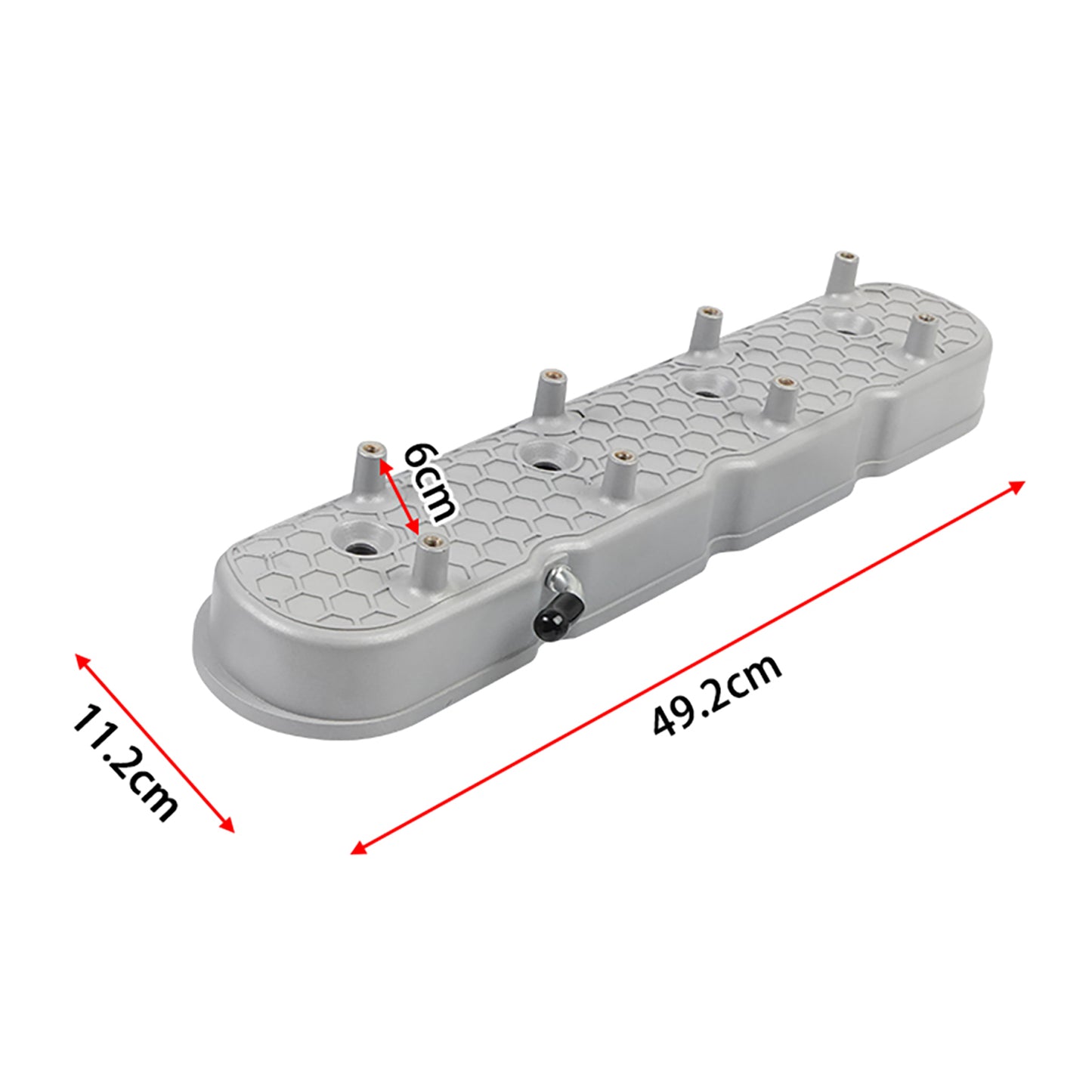 LS1/ LS2/ LS3/ LS6/ LS7 or Similar Soils with 72mm Bolt Spacing Aluminum Tall Valve Covers w/Coil Mounts