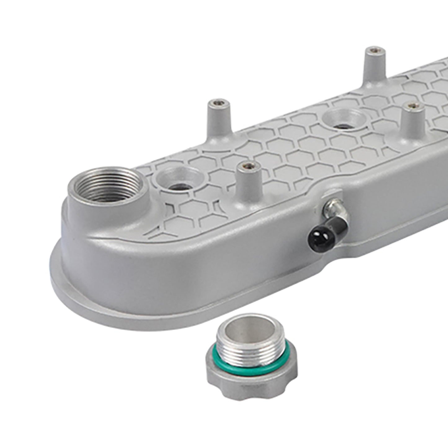 LS1/ LS2/ LS3/ LS6/ LS7 or Similar Soils with 72mm Bolt Spacing Aluminum Tall Valve Covers w/Coil Mounts