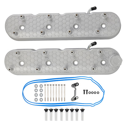 LS1/ LS2/ LS3/ LS6/ LS7 or Similar Soils with 72mm Bolt Spacing Aluminum Tall Valve Covers w/Coil Mounts