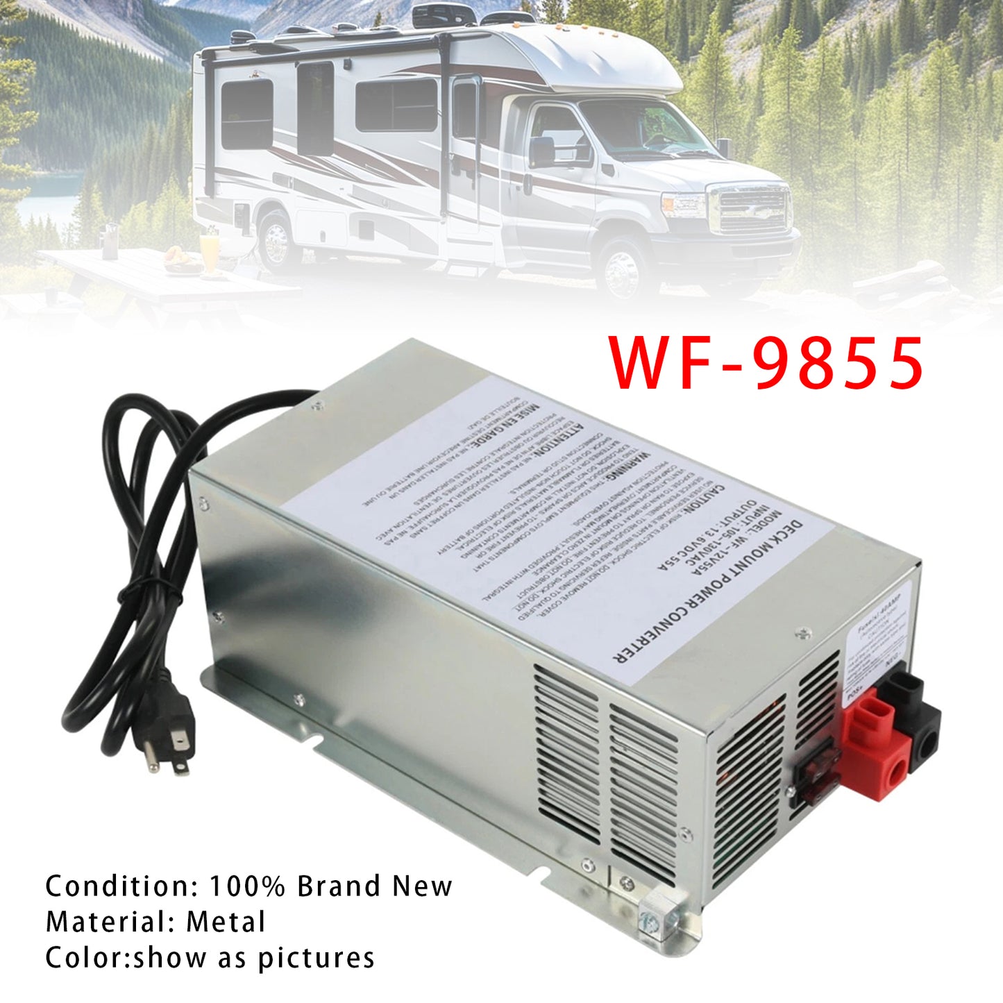 WF-9855AN WF-9855 Converter 55 Amp Power Converter Charger