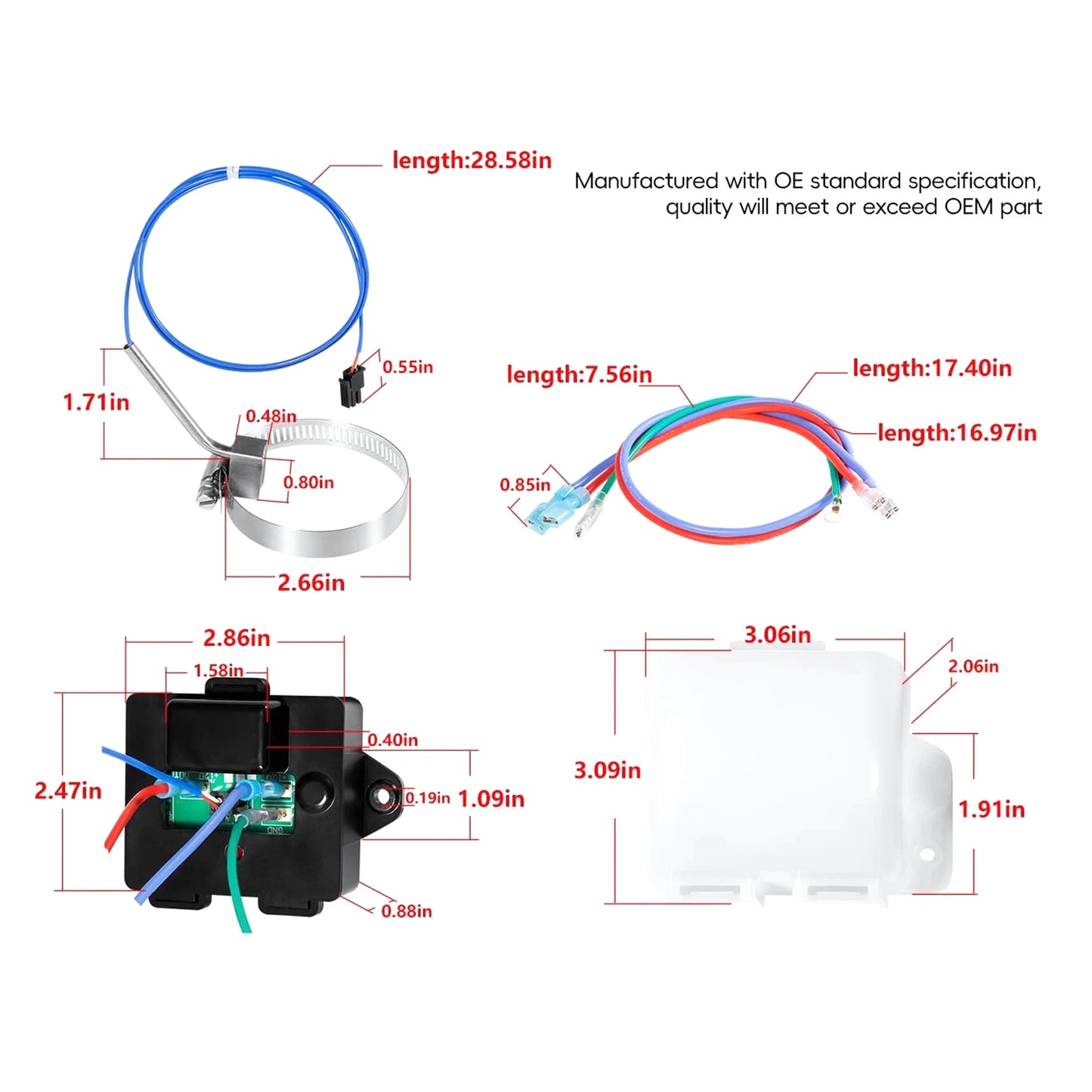 Norcold 1200 Series 1200AC 1200ACIM 1200ACIMD 1200ACIMBK 1200ACIMBKD 1200ACIMSS 1200ACIMSSD 1200LR 1200LRBK 1200LRSS 1200LRWH 1200LRIM 1200LRIMD 1200LRIMBK 1200LRIMBKD 1200LRIMSS 1200LRIMSSD 1200LRIMWH 637360 Temp Monitor Control Kit