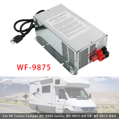 trailers WF-9875 75 Amp DC Output Deck-Mounted Converter Charger