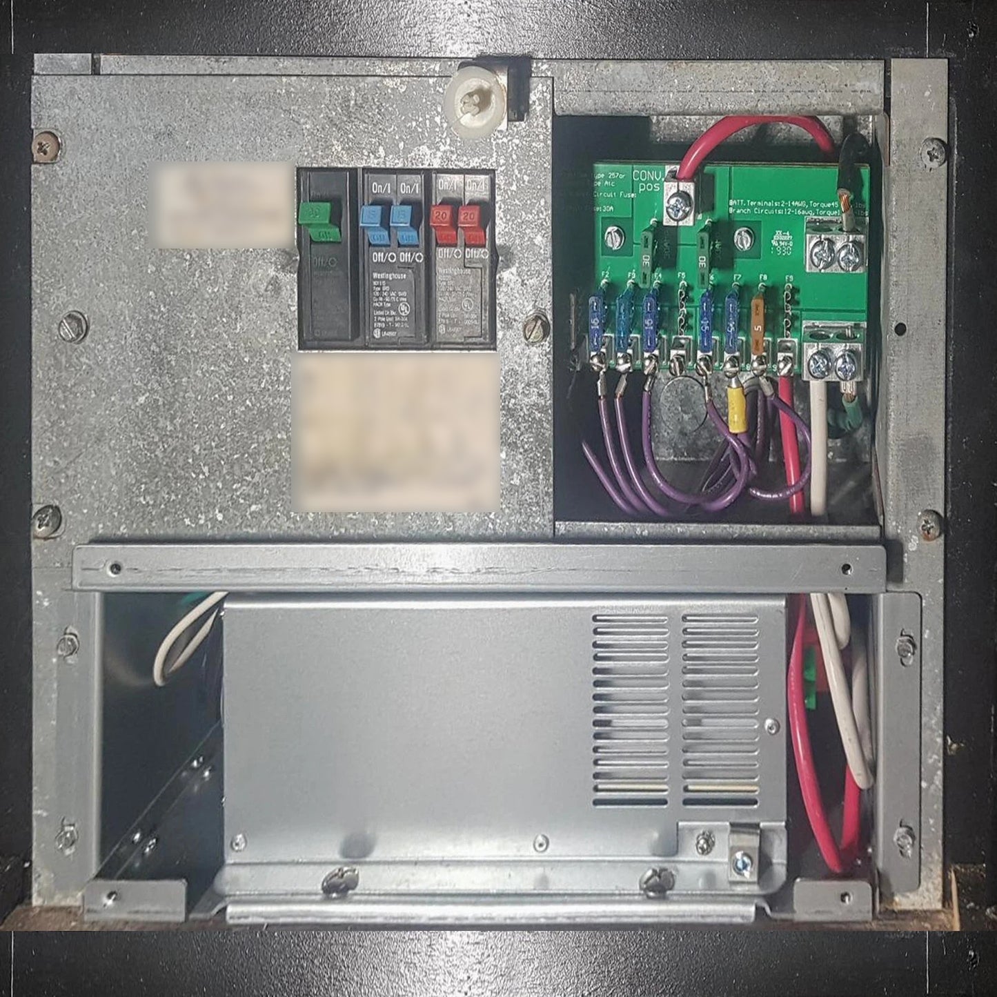 trailers WF-9875 75 Amp DC Output Deck-Mounted Converter Charger