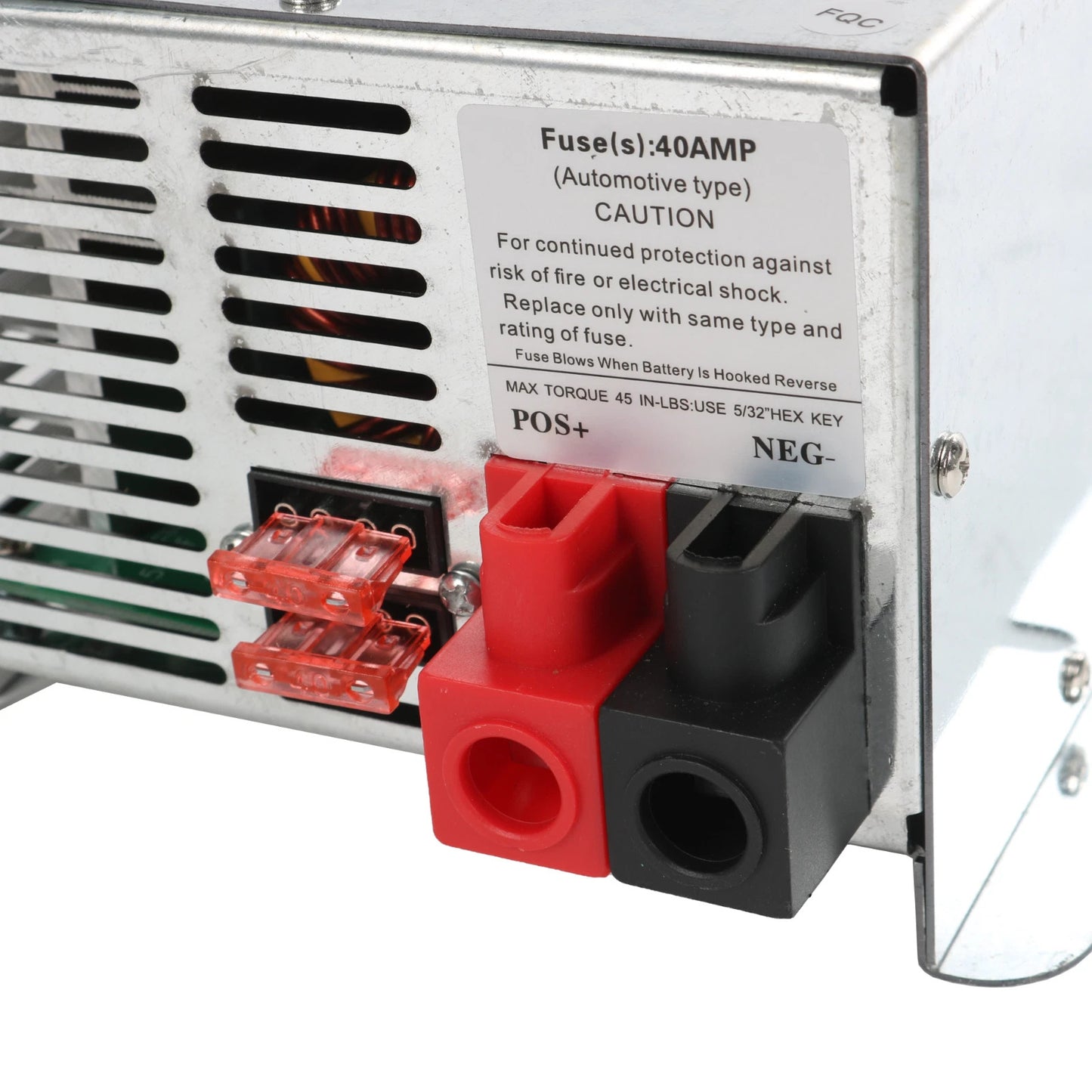 trailers WF-9875 75 Amp DC Output Deck-Mounted Converter Charger