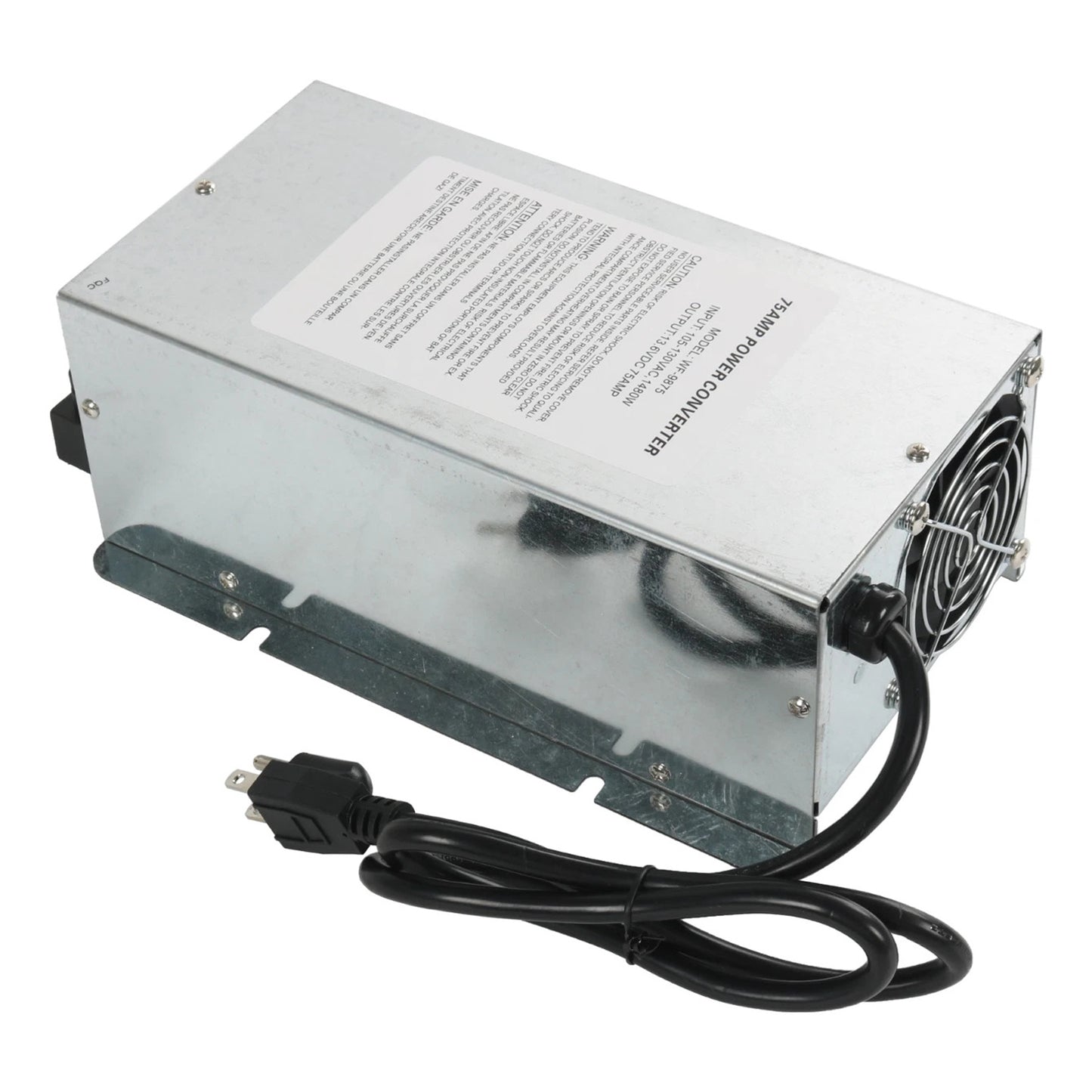 trailers WF-9875 75 Amp DC Output Deck-Mounted Converter Charger