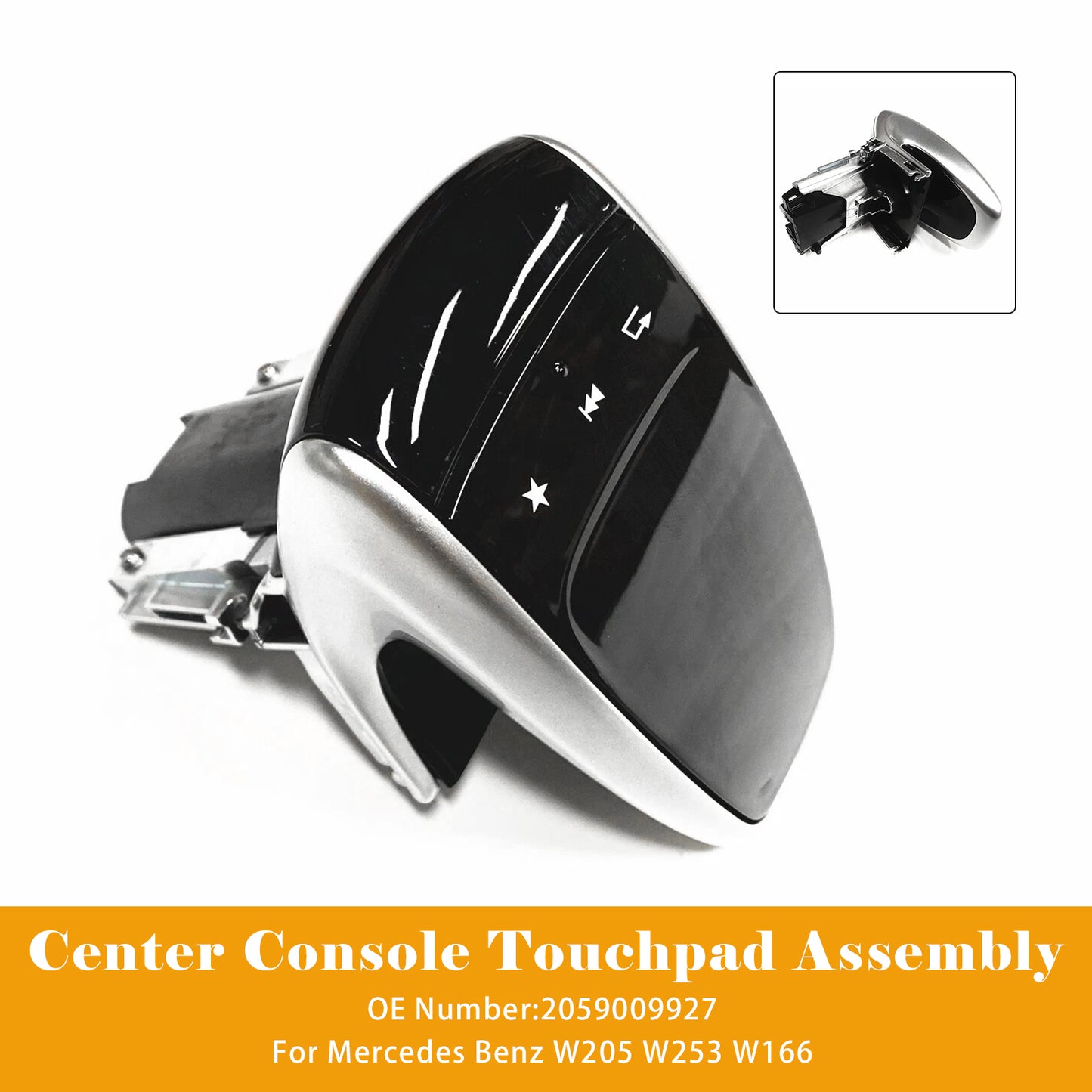 2014-2019 Benz W205 W253 W166 2059009927 Center Console Touchpad Assembly