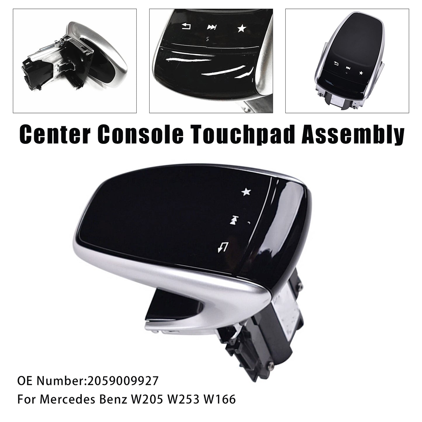 2014-2019 Benz W205 W253 W166 2059009927 Center Console Touchpad Assembly