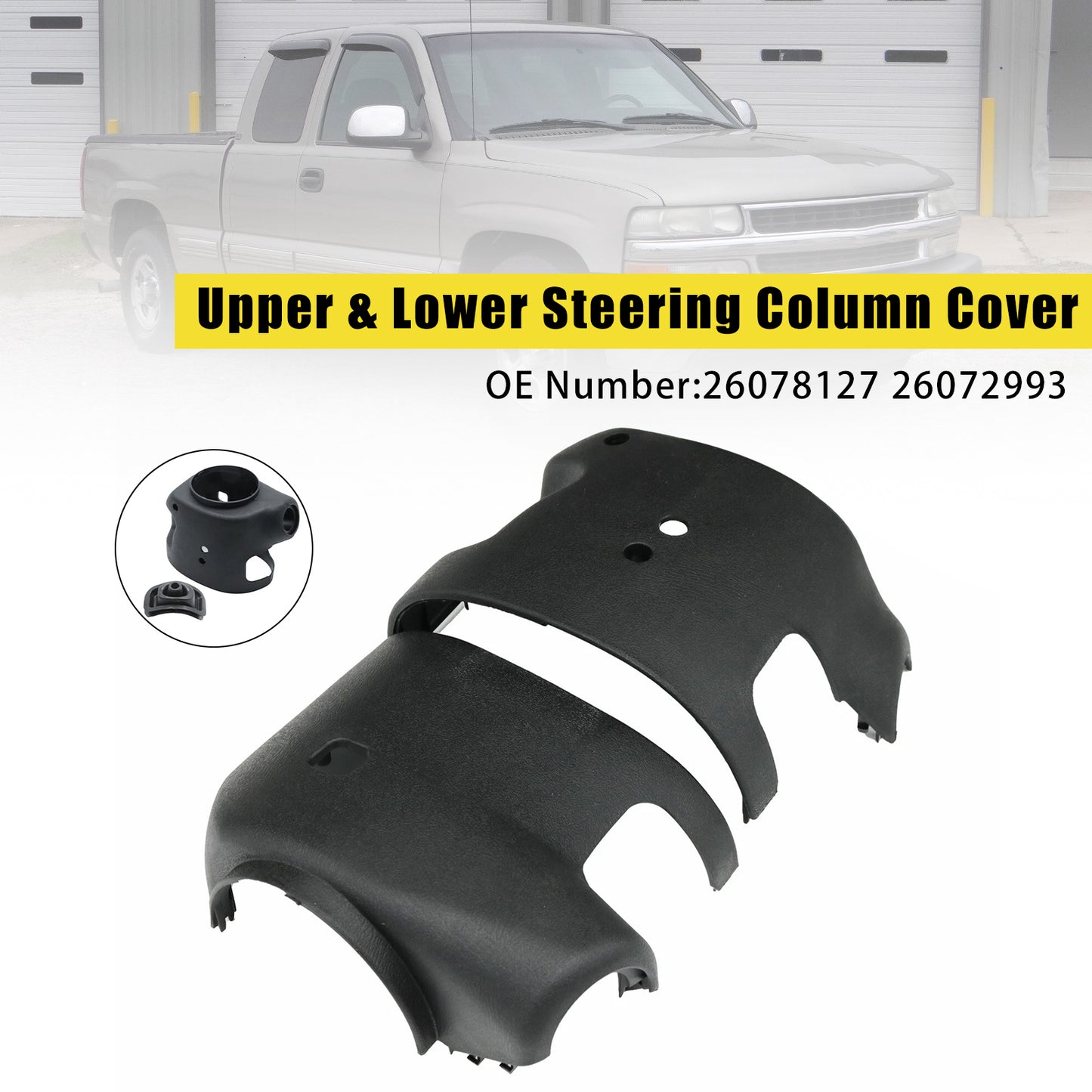 2005 Rainier CXL CXL Plus 4.2L L6 - Gas 5.3L V8 - Gas 26072993 Upper & Lower Steering Column Cover