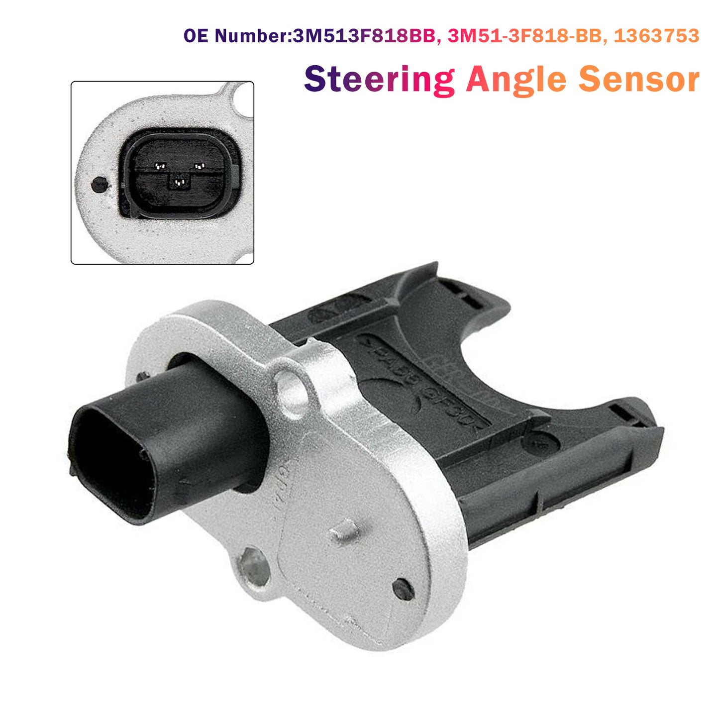 2004-2012 Ford C-Max (DM2) Focus Mk2 3M513F818BB Steering Angle Sensor