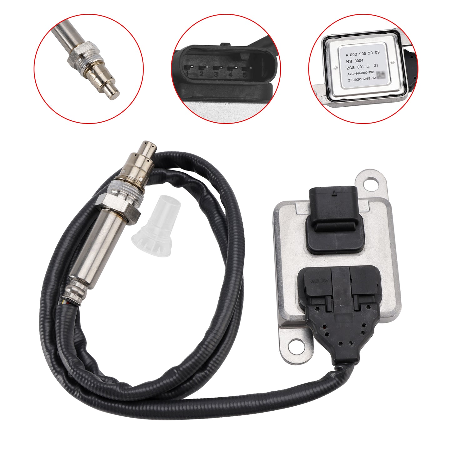 July 2005 - December 2012 ML-Class W164 A0009052909 NOX Sensor Oxygen Sensor