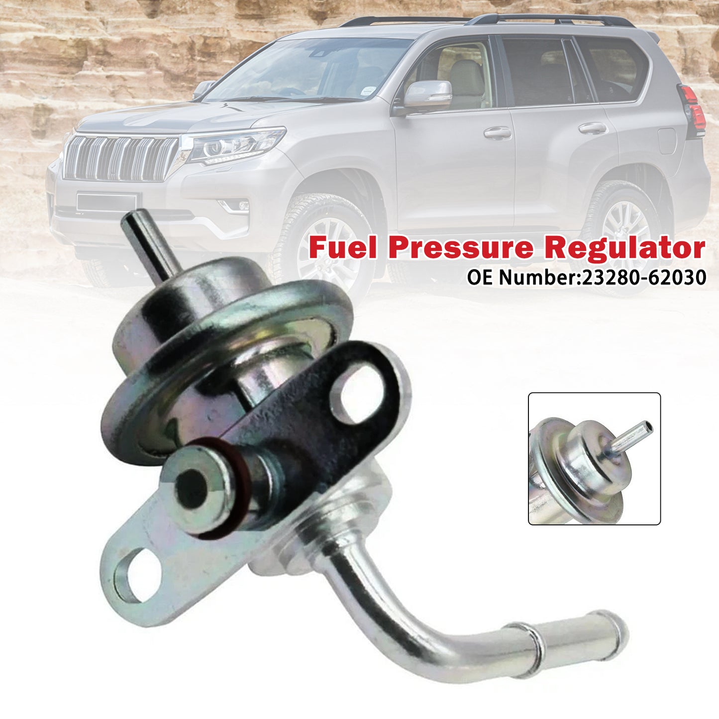 Toyota 4Runner Tacoma Tundra 3.4L 23280-62030 Fuel Pressure Regulator