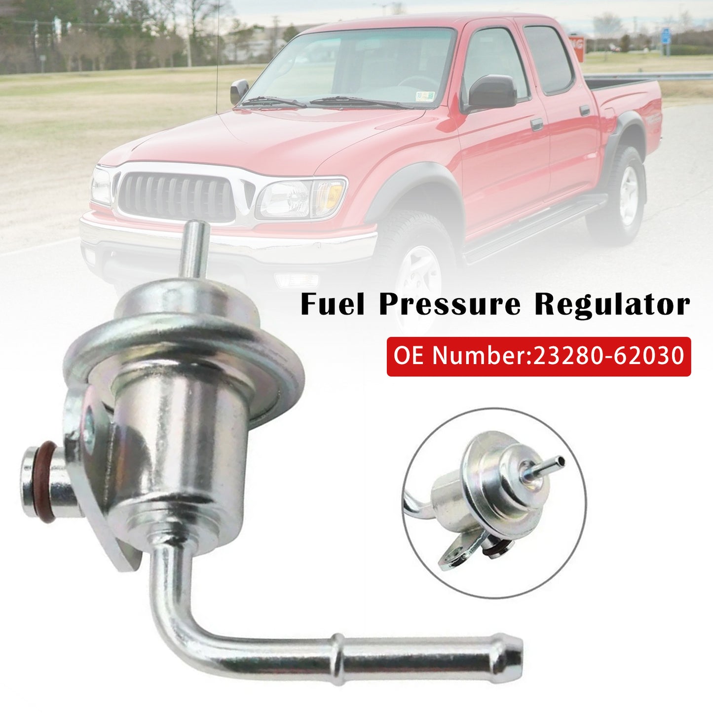 Toyota 4Runner Tacoma Tundra 3.4L 23280-62030 Fuel Pressure Regulator