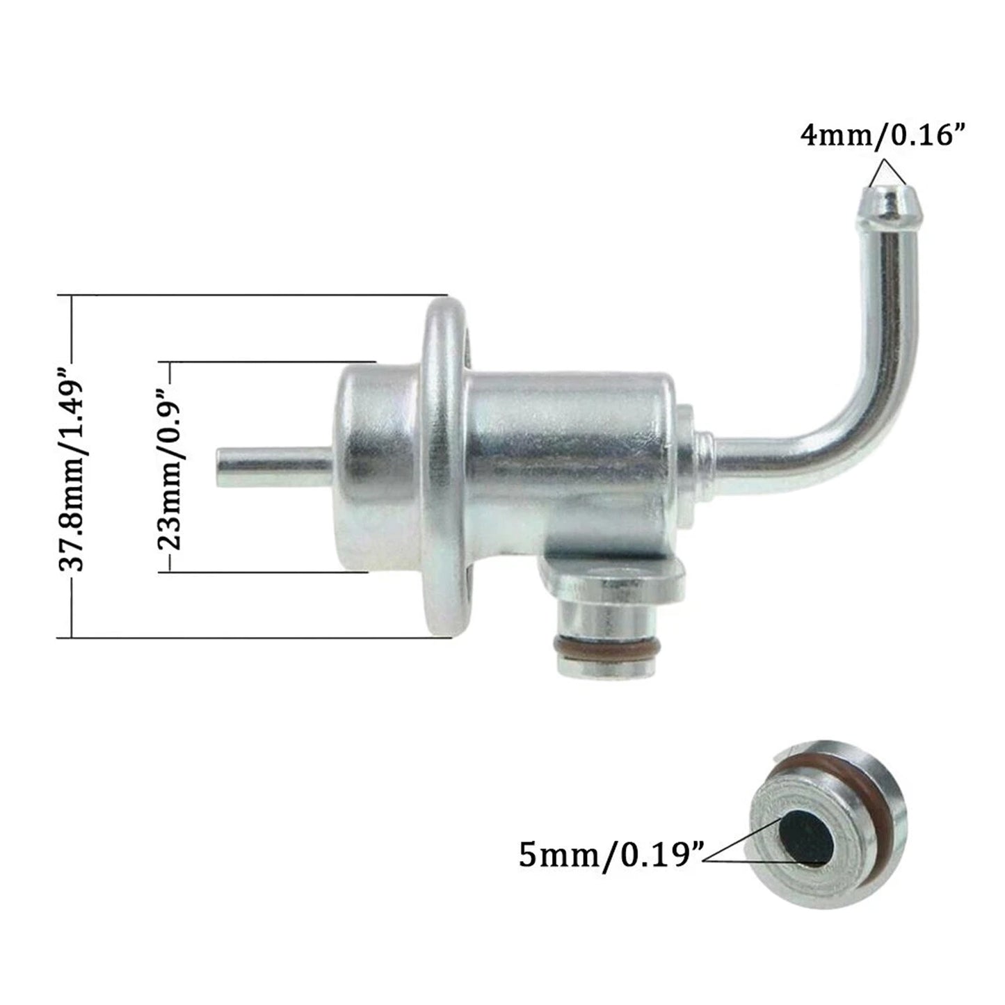 Toyota 4Runner Tacoma Tundra 3.4L 23280-62030 Fuel Pressure Regulator