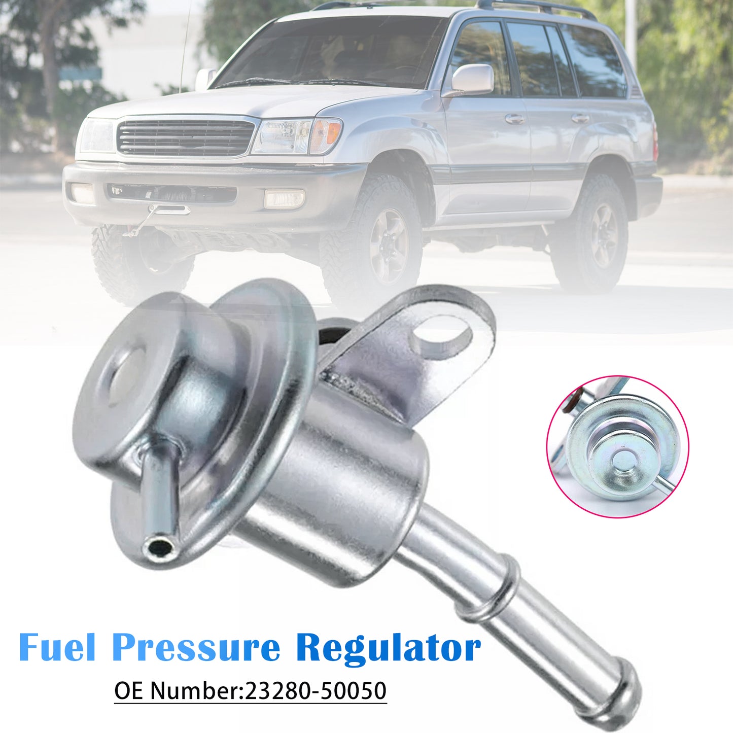 3 Bar For Lexus LX470 GX470 4.7L 23280-50050 Fuel Injection Pressure Regulator