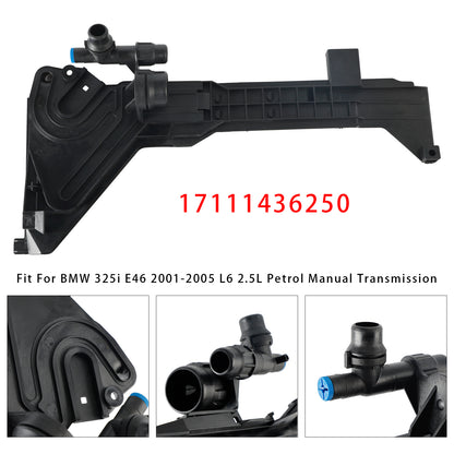 1999 BMW 323i E46 L6 2.5L Petrol Manual Transmission 17111436250 Radiator Expansion Tank Mounting Plate