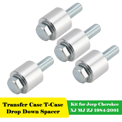 1993-1998 Jeep Grand Cherokee ZJ KJ01009BK Transfer Case T-Case Drop Down Spacer Kit