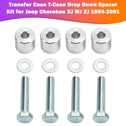 1993-1998 Jeep Grand Cherokee ZJ KJ01009BK Transfer Case T-Case Drop Down Spacer Kit