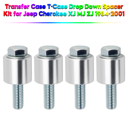 1984-2001 Jeep Cherokee XJ MJ ZJ Transfer Case T-Case Drop Down Spacer Kit