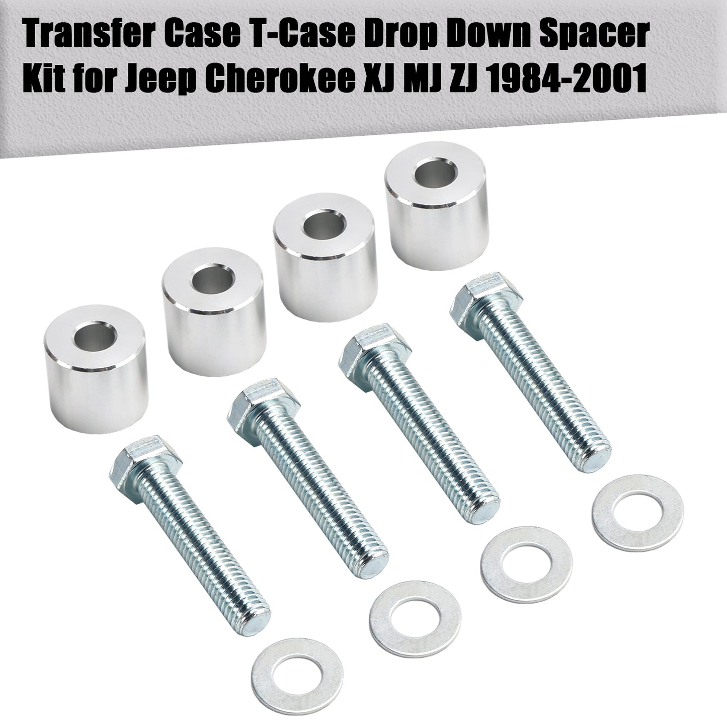 1993-1998 Jeep Grand Cherokee ZJ KJ01009BK Transfer Case T-Case Drop Down Spacer Kit
