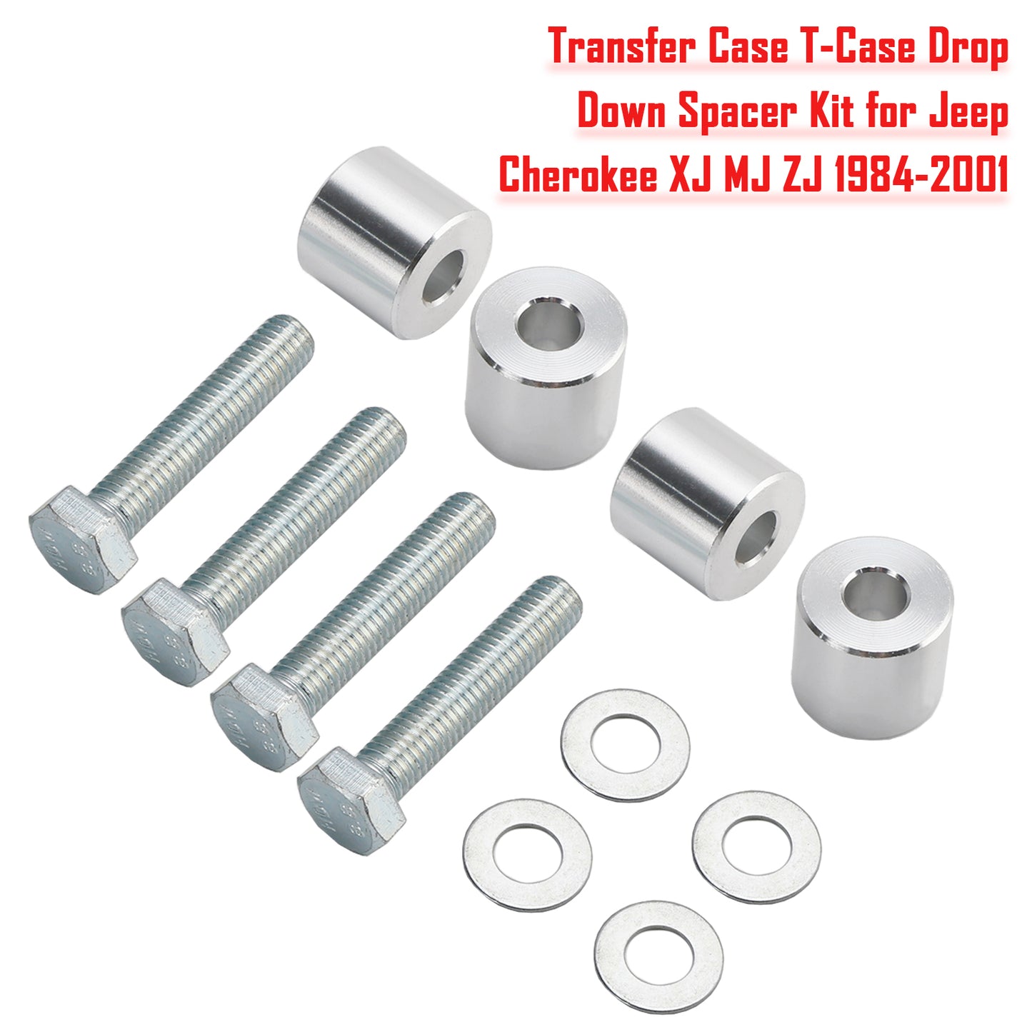 1993-1998 Jeep Grand Cherokee ZJ KJ01009BK Transfer Case T-Case Drop Down Spacer Kit