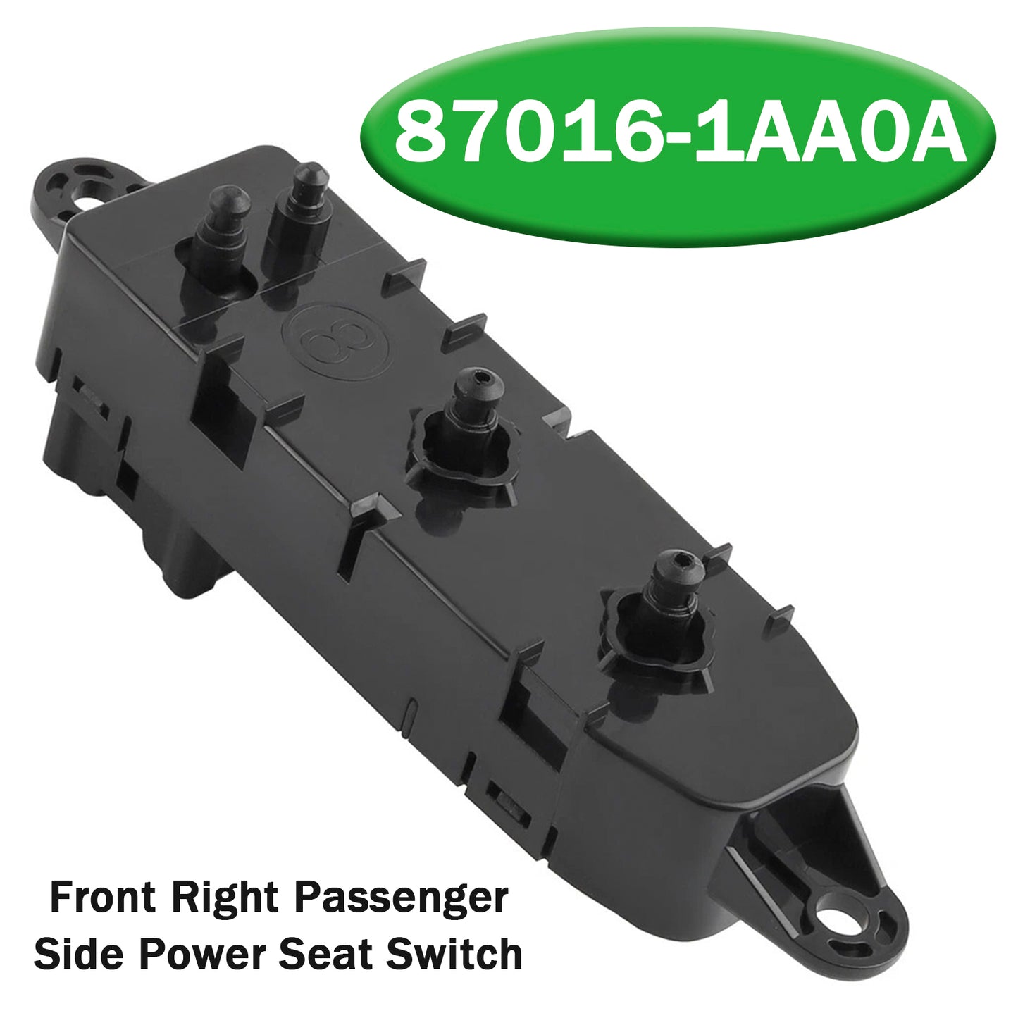 2013 Nissan Pathfinder 87016-1AA0A Front Right Passenger Side Power Seat Switch