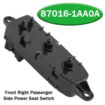 2013 Nissan Pathfinder 87016-1AA0A Front Right Passenger Side Power Seat Switch